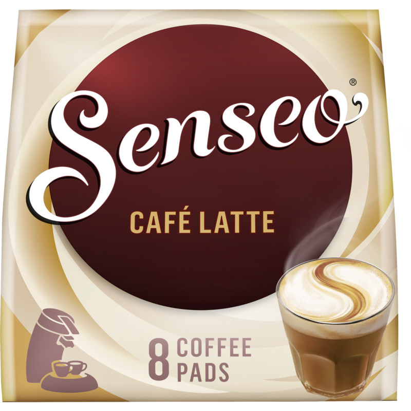 Een afbeelding van Senseo Café latte koffiepads