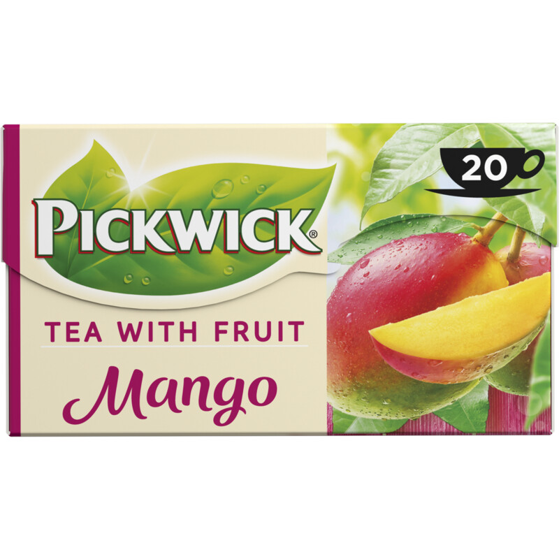 Een afbeelding van Pickwick Tea with fruit mango