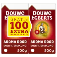 Douwe Egberts Aroma rood dubbelpak filterkoffie