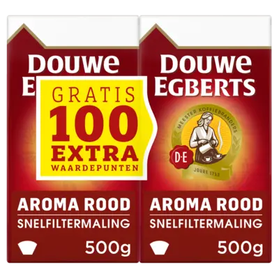 pdp-image-Douwe Egberts Aroma rood dubbelpak filterkoffie