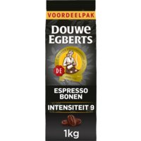 Een afbeelding van Douwe Egberts Espresso bonen voordeelpak