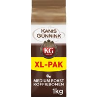 Een afbeelding van Kanis & Gunnink Medium roast koffiebonen voordeelpak