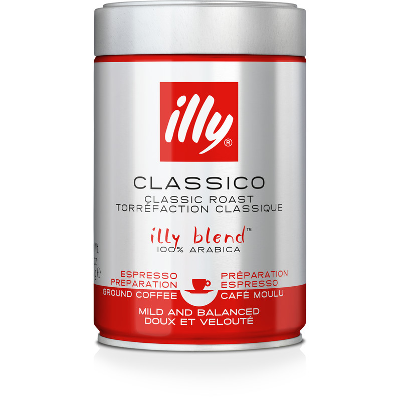 Een afbeelding van illy Classico ground coffee