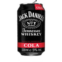 Een afbeelding van Jack Daniels Whiskey & cola