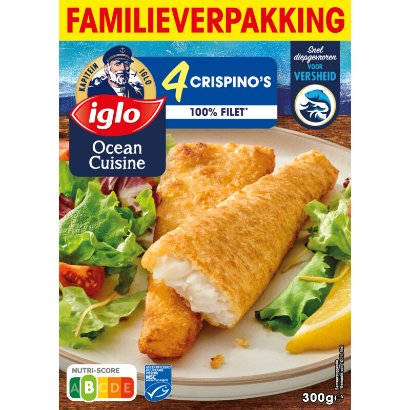Een afbeelding van Iglo Ocean cuisine crispino