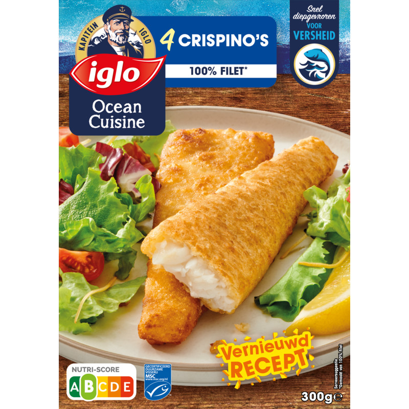 Een afbeelding van Iglo Ocean cuisine crispino