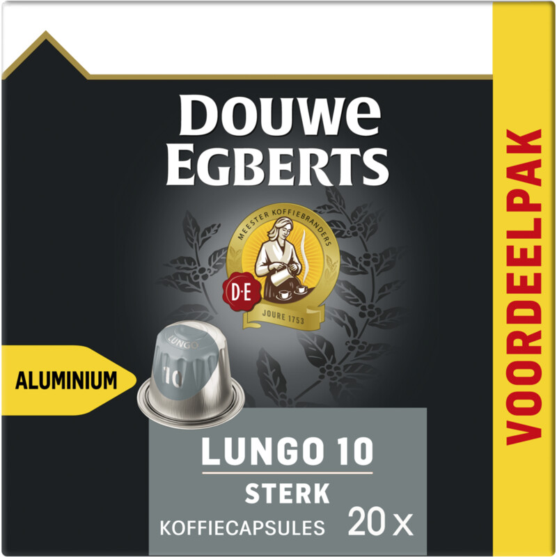 Industrialiseren academisch Integreren Douwe Egberts Lungo sterk capsules voordeelpak bestellen | Albert Heijn