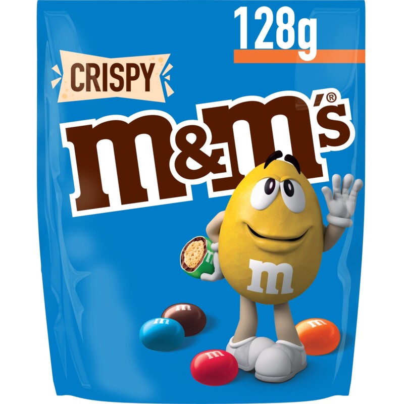 Aannames, aannames. Raad eens steeg Oefenen M&M'S Crispy pouch bestellen | Albert Heijn