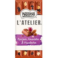 Een afbeelding van L'Atelier Melkchocolade rozijnen & amandelen