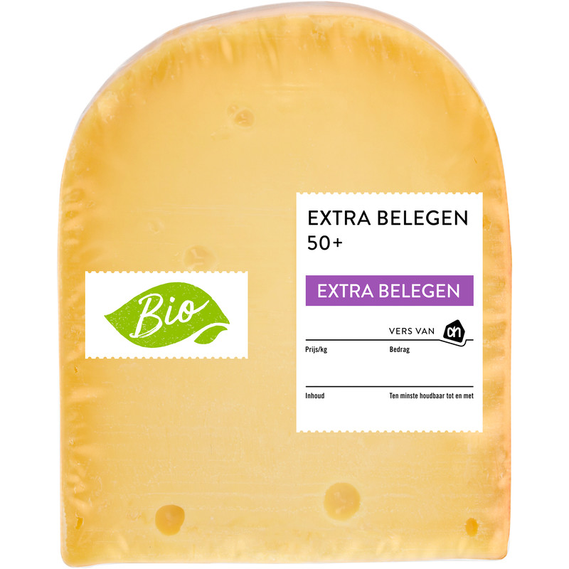 Een afbeelding van AH Biologisch Extra belegen 50+ stuk