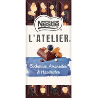 Een afbeelding van L'Atelier Pure chocolade bosbessen & amandelen