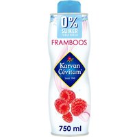 Een afbeelding van Karvan Cévitam Framboos siroop 0% suiker toegevoegd