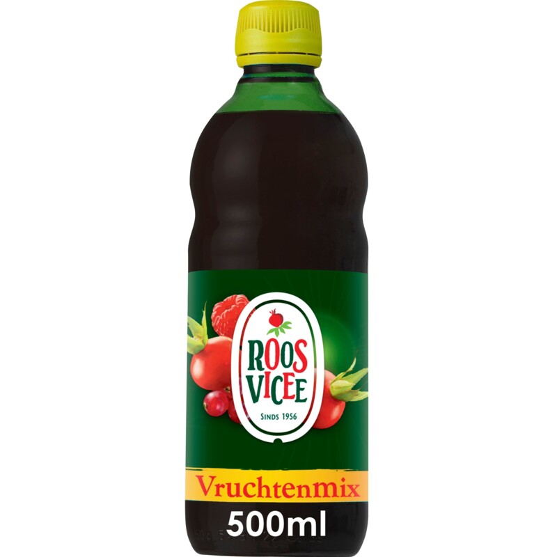 Een afbeelding van Roosvicee Vruchten mix siroop