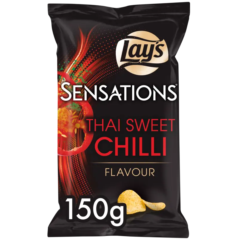 Sensations Thai Sweet Chilli Chips 150 gr