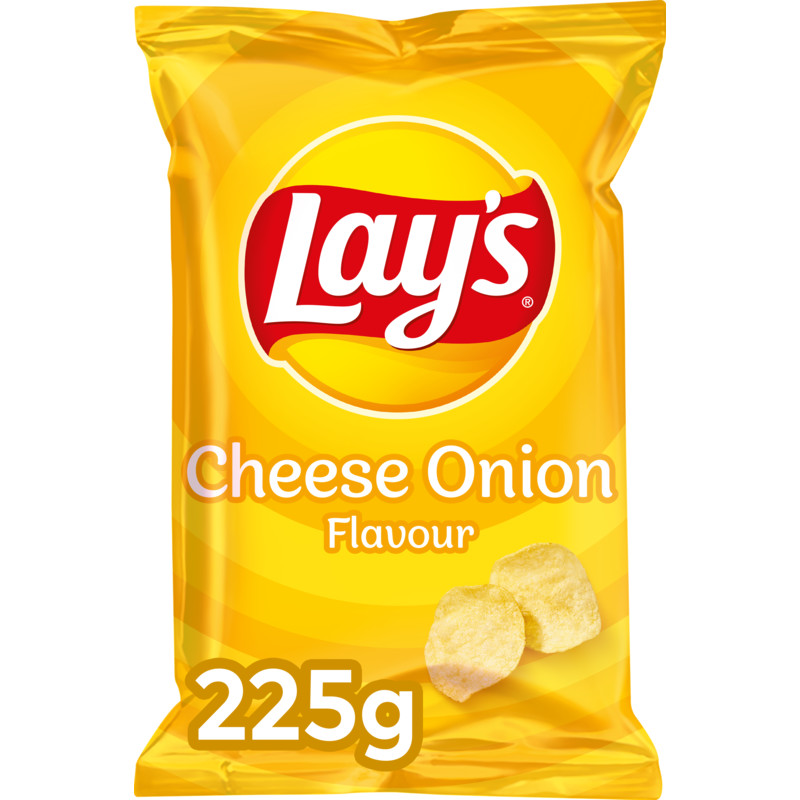 Een afbeelding van Lay's Cheese onion flavour