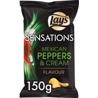 Een afbeelding van Lay's Sensations Mexican peppers & cream