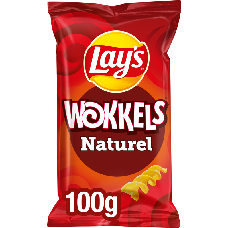 Een afbeelding van Lay's Wokkels naturel flavour