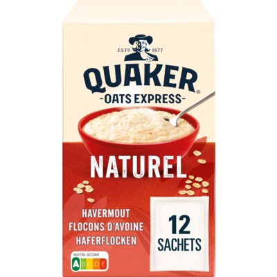 Quaker, Oats, Flocons d'avoine, Naturel, Family Pack