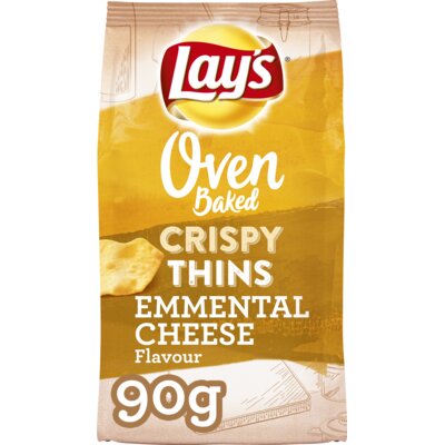 pdp-image-Lay's Oven Crispy Thins Emmental Cheese