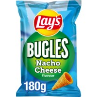 Een afbeelding van Lay's Bugles nacho cheese flavour