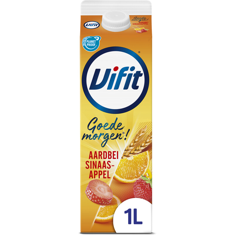 Een afbeelding van Vifit Goedemorgen! aardbei sinaasappel