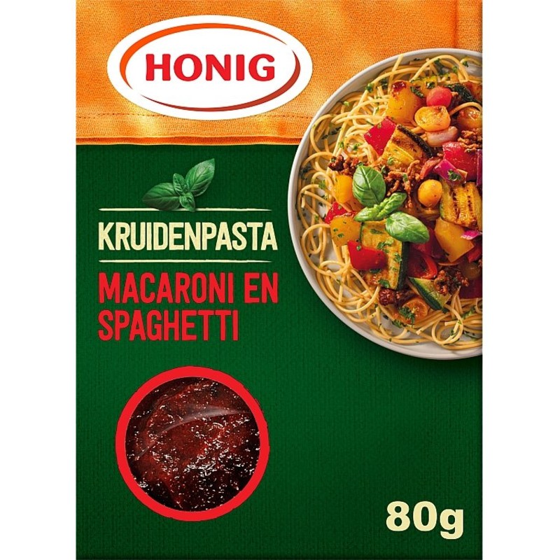 Een afbeelding van Honig Kruidenpasta macaroni en spaghetti