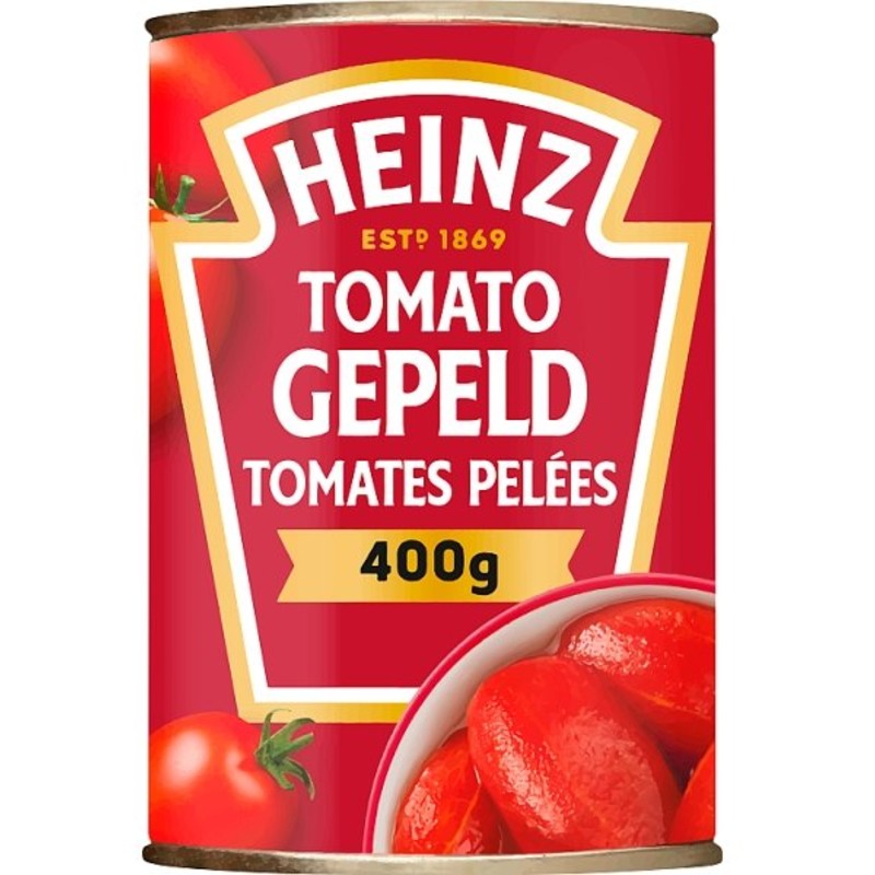 Een afbeelding van Heinz Tomaten gepeld