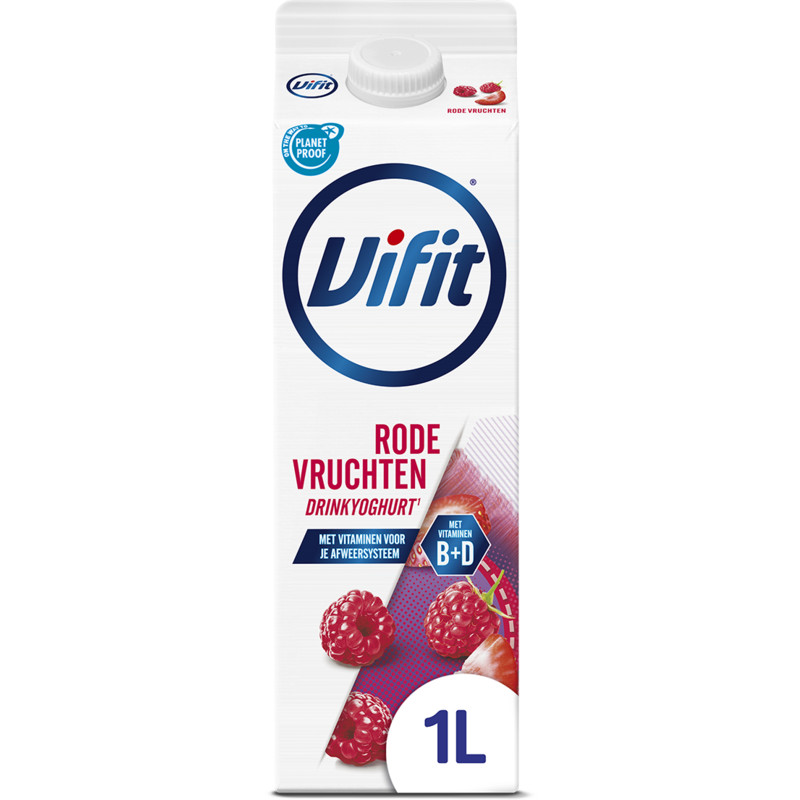 Een afbeelding van Vifit Drinkyoghurt rode vruchten