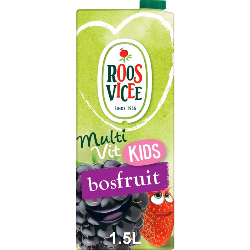 Een afbeelding van Roosvicee Multivit kids bosfruit