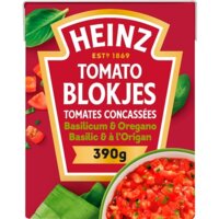Een afbeelding van Heinz Tomaten blokjes basilicum & oregano