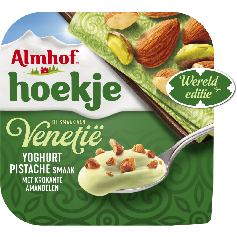 Een afbeelding van Almhof Hoekje Venetië pistache yoghurt