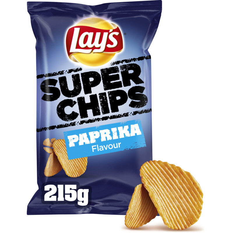 Een afbeelding van Lay's superchips paprika
