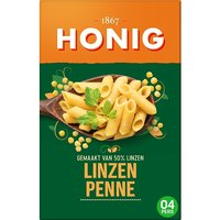 Een afbeelding van Honig Peulvruchten pasta penne linzen