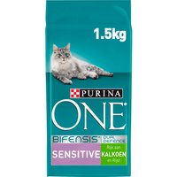 Een afbeelding van Purina ONE Bifensis sensitive kalkoen kattenvoer