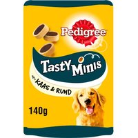 Een afbeelding van Pedigree Tasty mini's kaas & rund hondensnacks