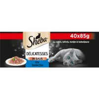 Afbeelding van Sheba Multipack maaltijdzakjes vis in saus