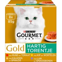 Een afbeelding van Gourmet Gold hart toren