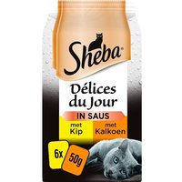 Een afbeelding van Sheba Délices du jour - in saus - gevogelte