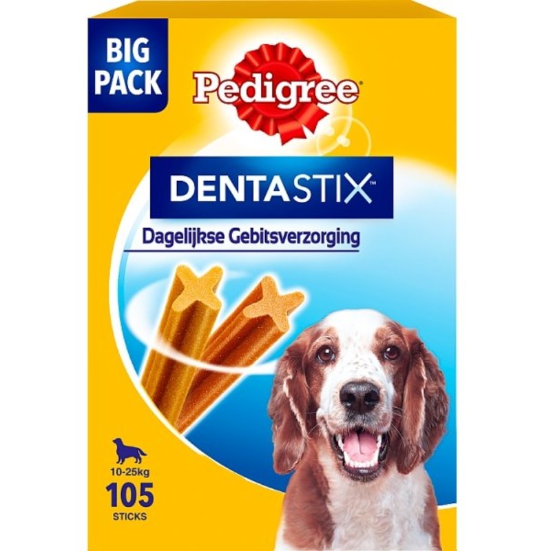 Een afbeelding van Pedigree Dentastix multipack kauwsnack medium
