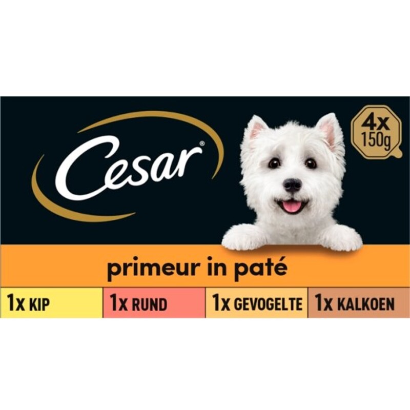 Een afbeelding van Cesar Hondenvoer nat primeur