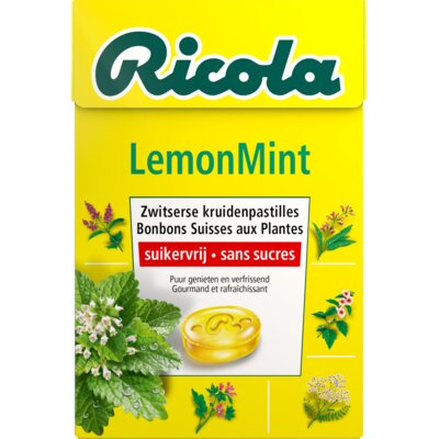 pdp-image-Ricola Lemonmint suikervrij
