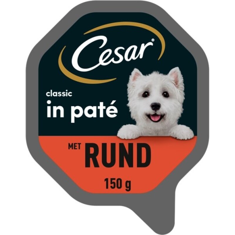 Een afbeelding van Cesar Classic met rund