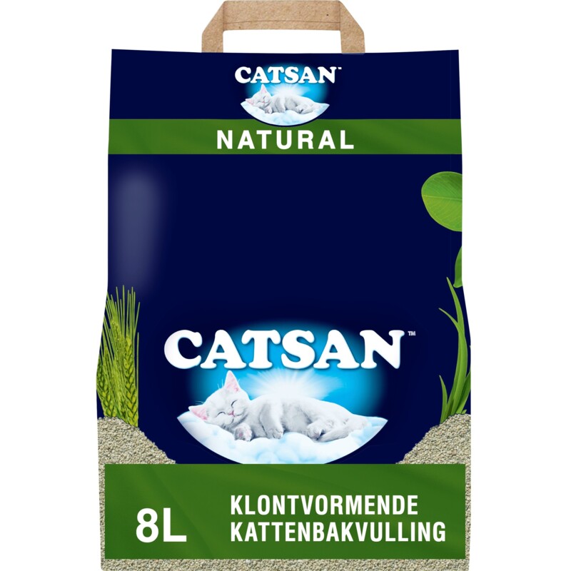Een afbeelding van Catsan Natural kattenbakkorrels