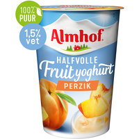 Een afbeelding van Almhof Halfvolle fruityoghurt perzik