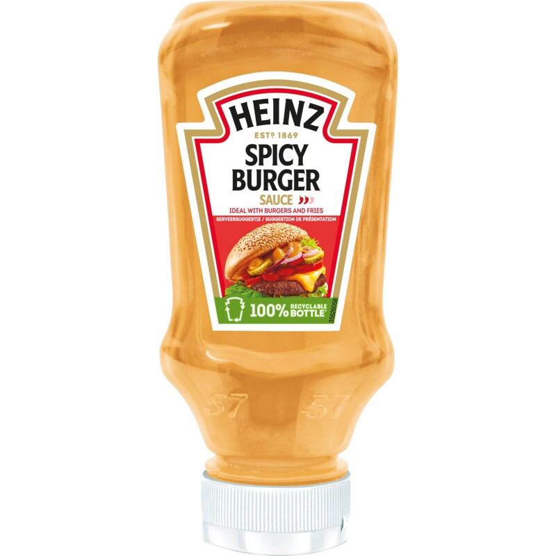 Een afbeelding van Heinz Spicy burger sauce