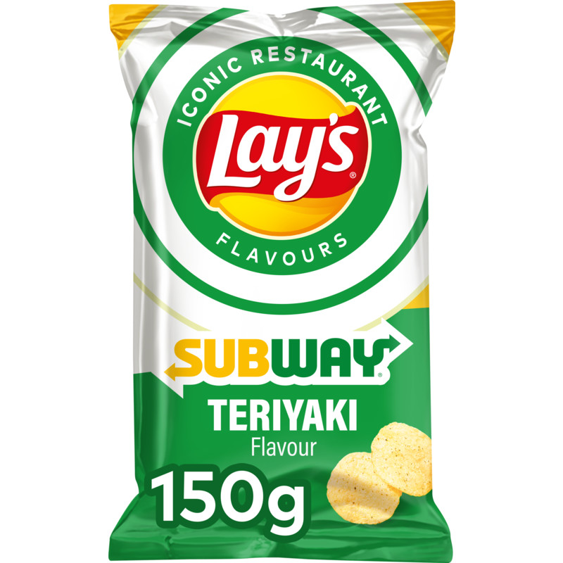 Een afbeelding van Lay's Subway teriyaki flavour