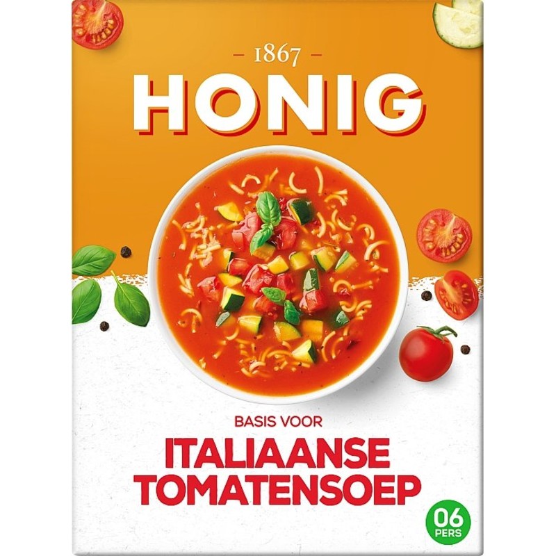 Een afbeelding van Honig Basis voor italiaanse tomatensoep