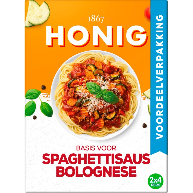 Een afbeelding van Honig Basis voor spaghettisaus bolognese