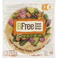 Een afbeelding van BFree Wraps zoete aardappel