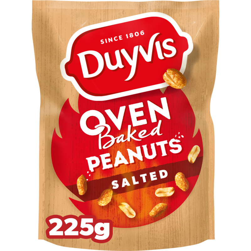 Een afbeelding van Duyvis Oven roasted pinda's original